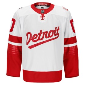 Maillot de Hockey Detroit Red Wings Personnaliser Fanatics Premium NHL Stadium Series 2024-25 Blanc - Homme